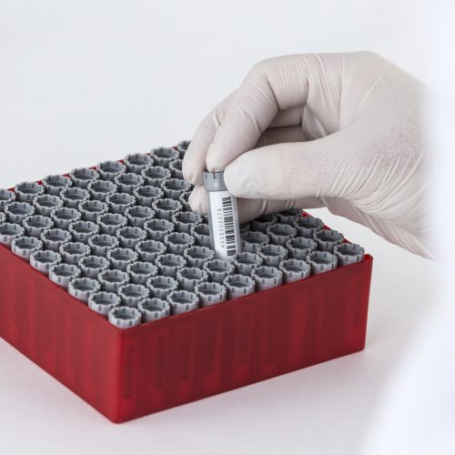 3.00ml Screw Cap Tubes with External Thread Hybrid Flat bottom (Net Volume 2.87ml with Screw Cap at room temperature) (Large