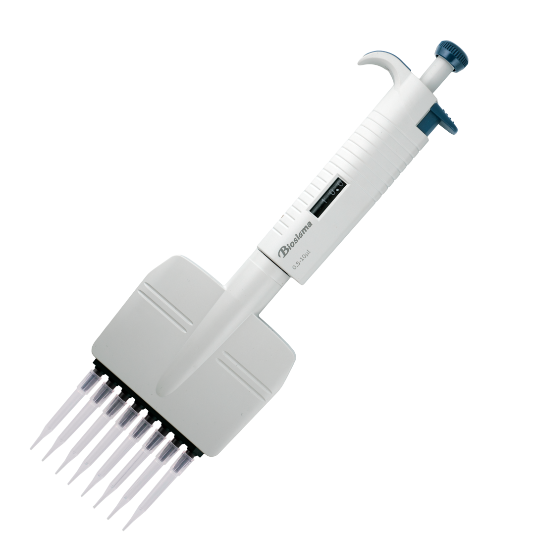 H.P.PETTE 8-Channel Micropipettes, Fully Autoclavable (ABS136HPA)