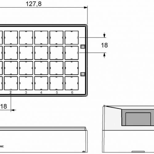 Tube storage racks in 24-well format - Sample Storage Racks - Micronic
