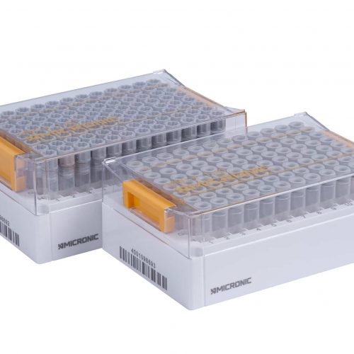 1.40ml Push Cap Tubes V-bottom - Sample Storage Tubes - Micronic