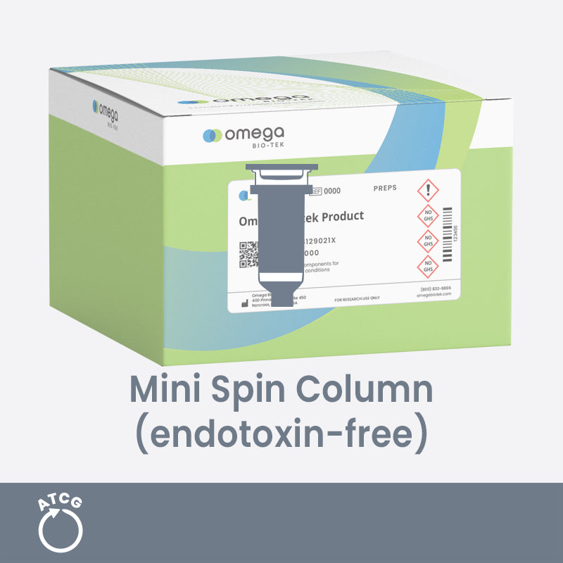 E.Z.N.A.® Endo-free Plasmid DNA Mini Kit II D6950-00 - Plasmid DNA - Omega Bio-tek