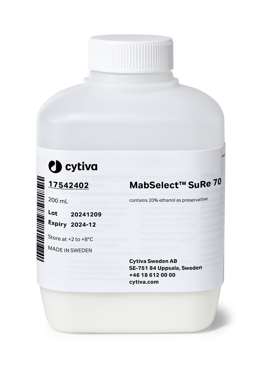 MabSelect™ SuRe 70 protein A resin 17542403 - Chromatography products - Cytiva