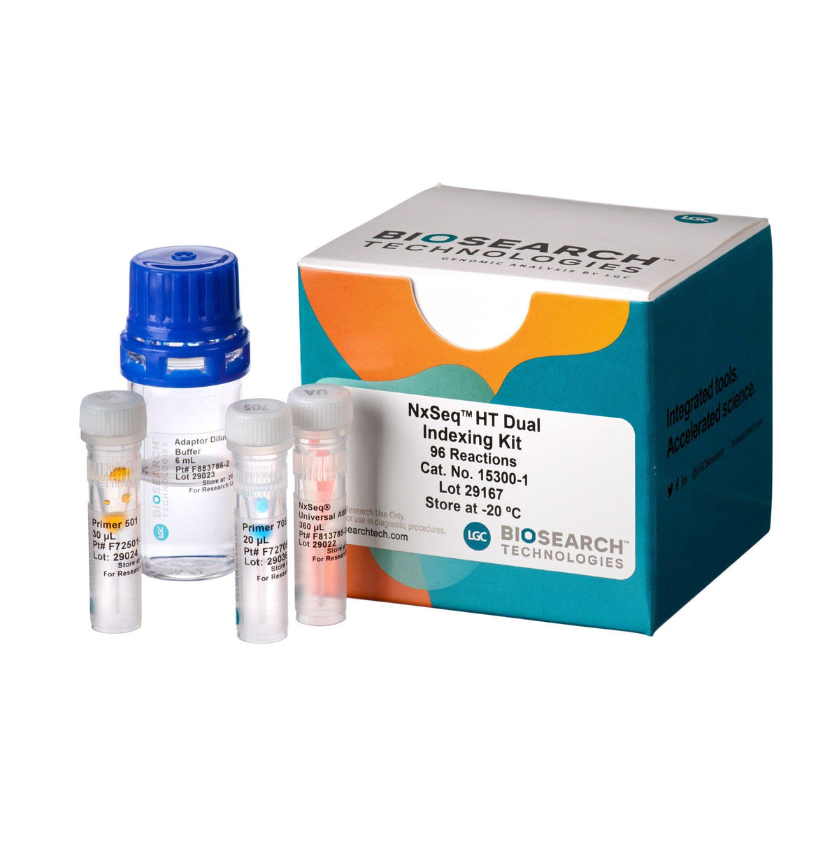 NxSeq HT Dual Indexing Kit 15300-1 - Sequencing - Biosearch Technologies