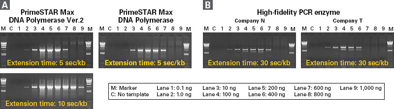 PrimeSTAR® Max DNA Polymerase Ver.2 R047B - PCR - Takara Bio