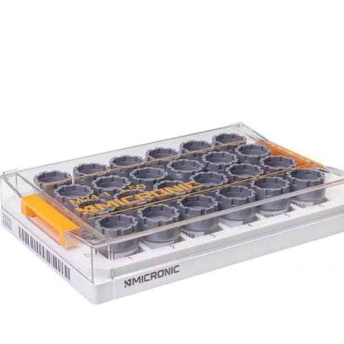 1.50ml Screw Cap Tubes with External Thread Hybrid Flat bottom (Net Volume 1.45ml with Screw Cap at room temperature) (Large