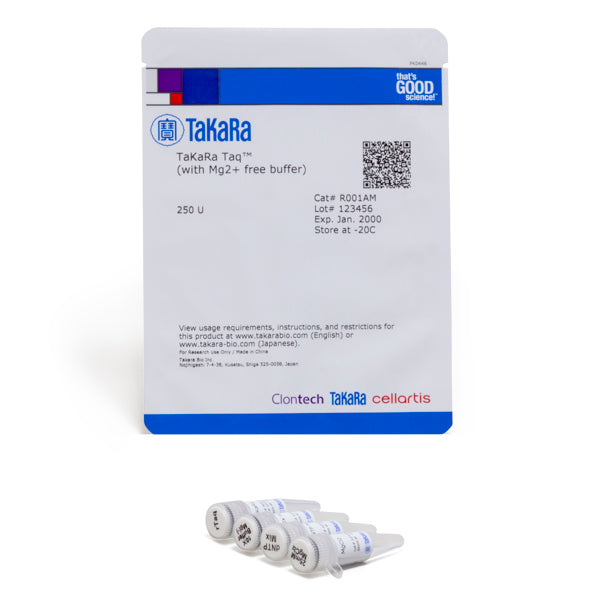 TaKaRa Taq™ DNA Polymerase (with Mg2+ free buffer) R001AM - PCR - Takara Bio