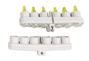 6 x 1.5/2.0ml tube holder, pk/2 R4040-1520 - Rollers and Rotators - Benchmark Scientific