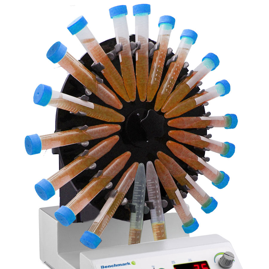 Rotating Mixer with rotisseries for 1.5/2.0, 15 and 50ml tubes, 115V R5010-E - Rollers and Rotators - Benchmark Scientific