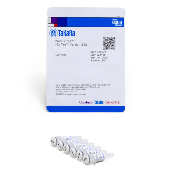 Premix Taq™ DNA Polymerase (Ex Taq™ Version 2.0) RR003A - PCR - Takara Bio