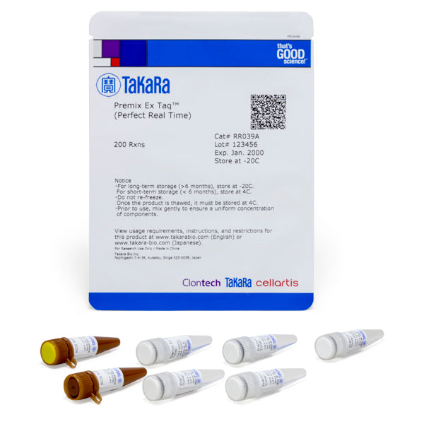 Premix Ex Taq™ DNA Polymerase (Perfect Real Time) RR039A - Real-time PCR - Takara Bio
