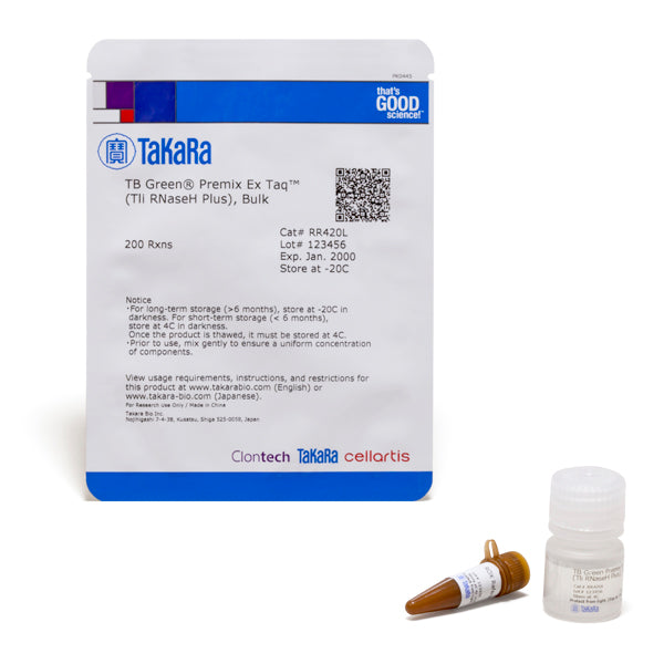 TB Green® Premix Ex Taq™ (Tli RNase H Plus), 1 x 5 mL RR420L - Real-time PCR - Takara Bio