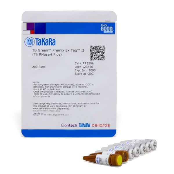 TB Green® Premix Ex Taq™ II (Tli RNase H Plus) RR820A - Real-time PCR - Takara Bio