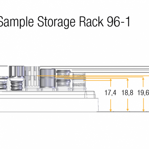 0.30ml Screw Cap Tubes with External Thread V-bottom - Sample Storage Tubes - Micronic