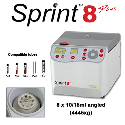 Sprint™ 8 Plus Clinical Centrifuge, with 8 x 15ml fixed rotor Z207-A-E - Centrifuges - Benchmark Scientific