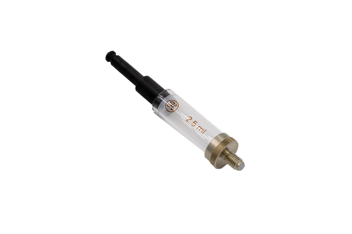 2.5 mL, Gastight Syringe, ChemSeal (C, 1/4"-28) 203545 - Lab Syringes - Hamilton Company
