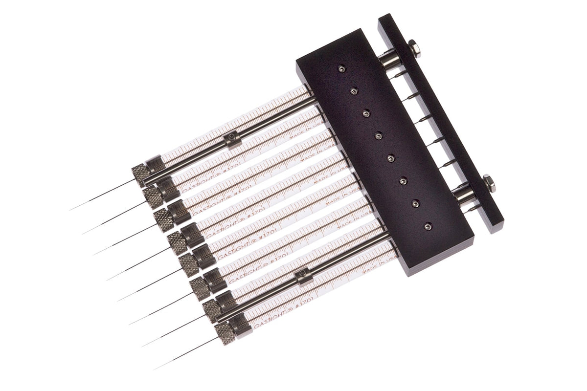 10 µL, Gastight Syringe, Cemented Needle (N), 8 Channel Gel Loading 84502 - Lab Syringes - Hamilton Company