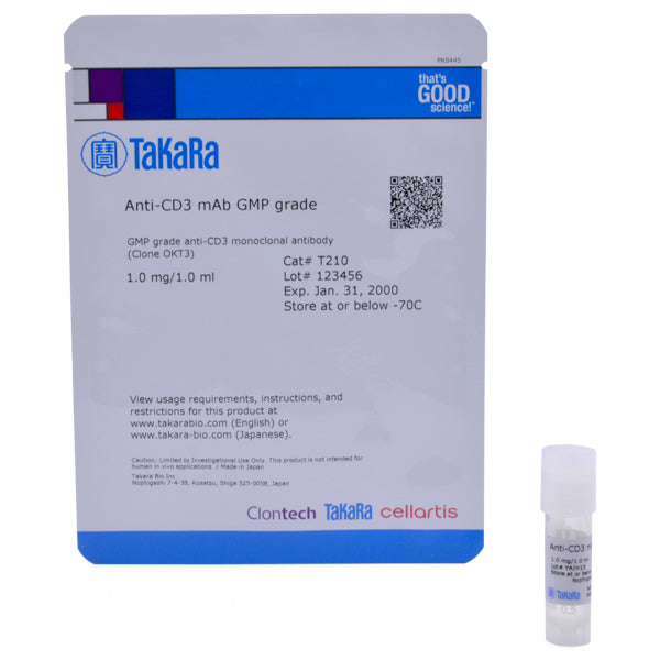 ◊Anti-CD3 mAb GMP grade T210 - Gene function - Takara Bio