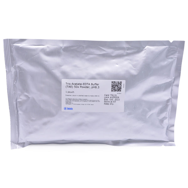 Tris-Acetate-EDTA Buffer (TAE) 50X Powder T9131 - Protein research - Takara Bio