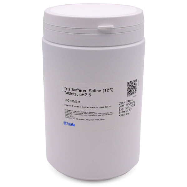 Tris Buffered Saline (TBS) Tablets T9141 - Protein research - Takara Bio