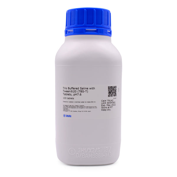 Tris Buffered Saline with Tween® 20 (TBS-T) Tablets T9142 - Protein research - Takara Bio