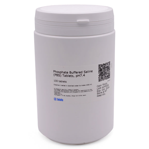 Phosphate Buffered Saline (PBS) Tablets T9181 - Protein research - Takara Bio