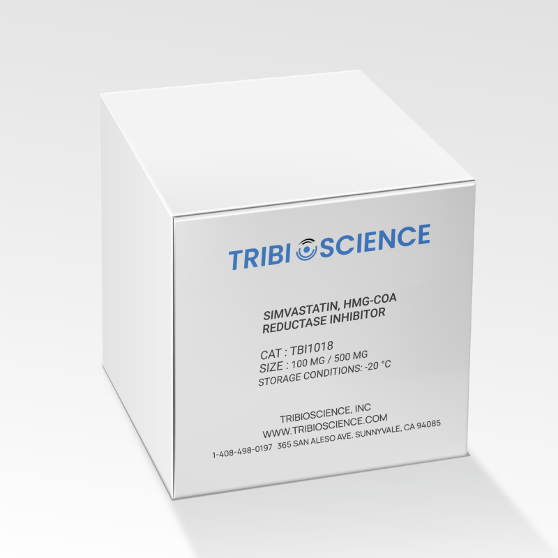 Simvastatin, HMG-CoA reductase inhibitor TBI1018 - Biochemical Inhibitors - TriBioScience