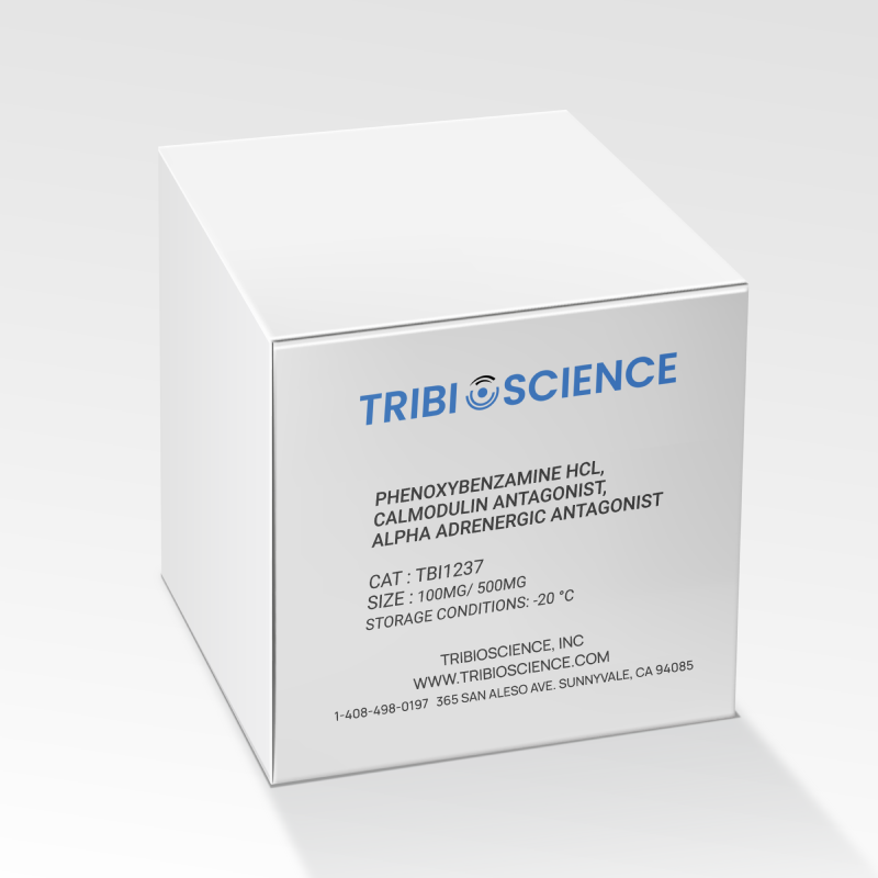 Phenoxybenzamine HCl, Calmodulin antagonist, alpha adrenergic antagonist TBI1237 - Biochemical Inhibitors - TriBioScience