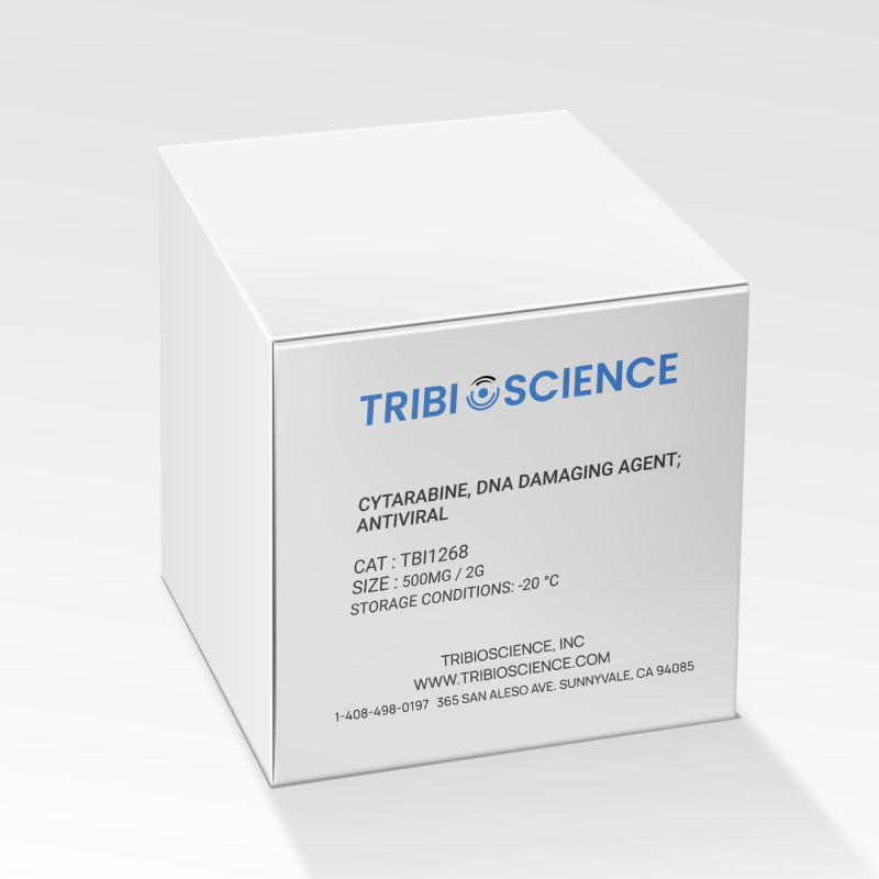 Cytarabine, DNA damaging agent; antiviral TBI1268 - Biochemical Inhibitors - TriBioScience