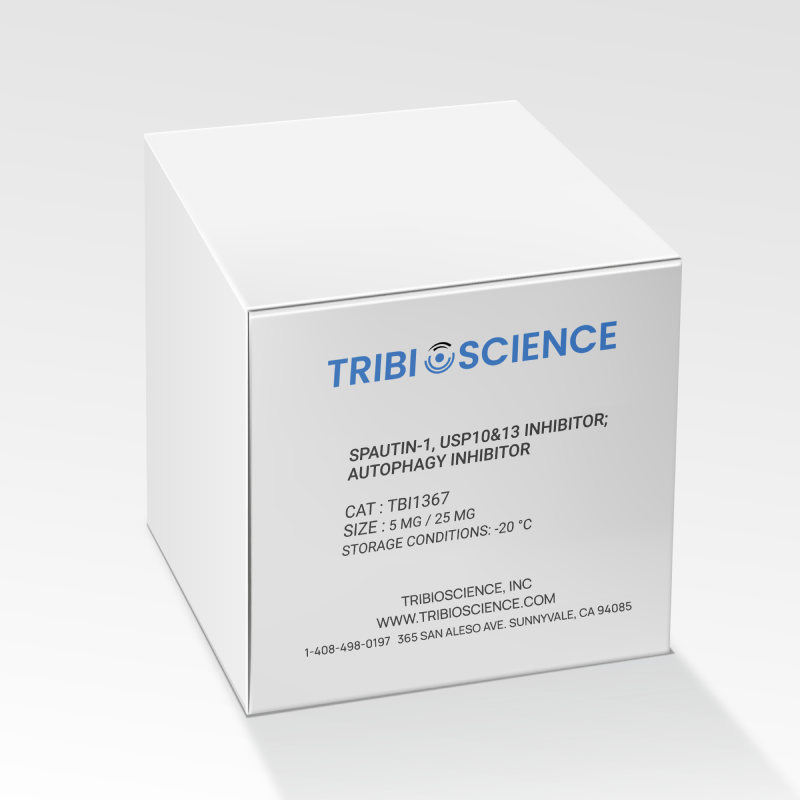 Spautin-1, USP10&13 inhibitor; autophagy inhibitor TBI1367 - Biochemical Inhibitors - TriBioScience
