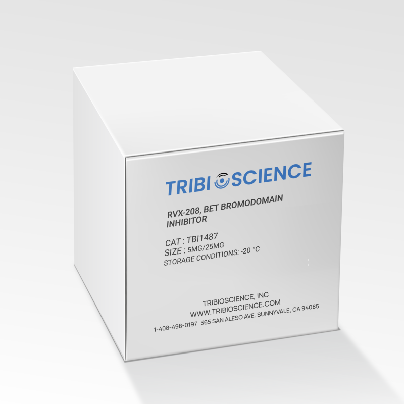 RVX-208, BET bromodomain inhibitor TBI1487 - Biochemical Inhibitors - TriBioScience