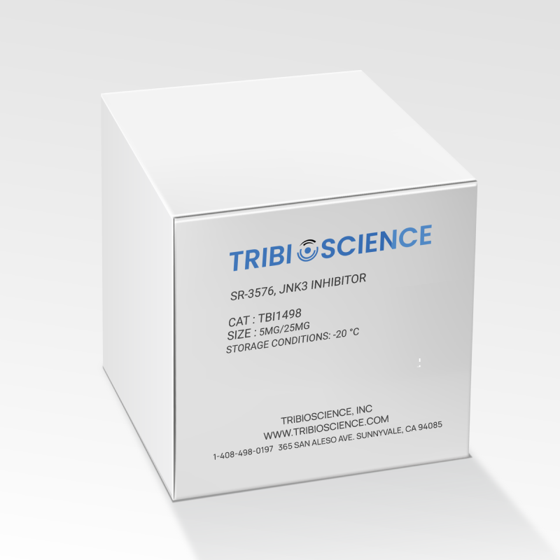 SR-3576, JNK3 inhibitor TBI1498 - Biochemical Inhibitors - TriBioScience