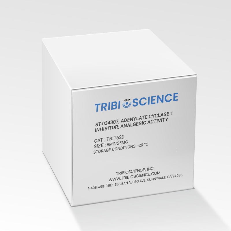 ST-034307, Adenylate cyclase 1 inhibitor; Analgesic activity TBI1620 - Biochemical Inhibitors - TriBioScience