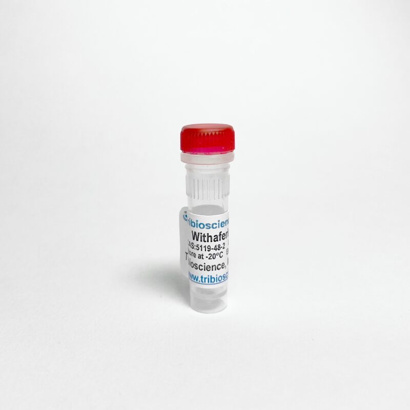 Withaferin A, Vimentin inhibitor; inhibits angiogenesis TBI2114 - Biochemical Inhibitors - TriBioScience