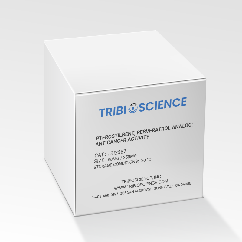 Pterostilbene, Resveratrol analog; anticancer activity TBI2367 - Biochemical Inhibitors - TriBioScience