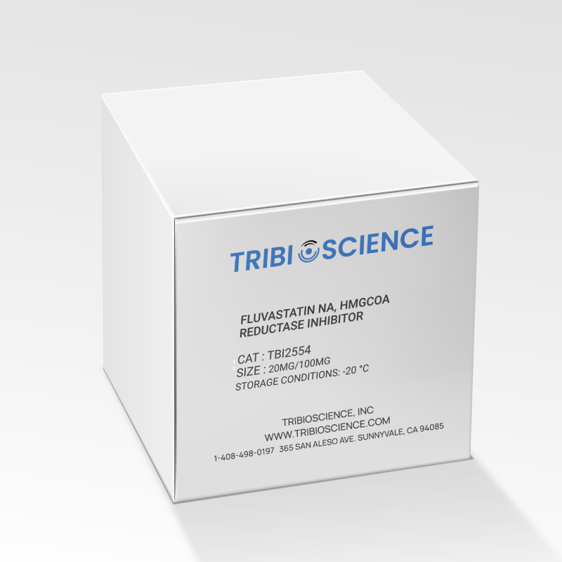 Fluvastatin Na, HmgCoA reductase inhibitor TBI2554 - Biochemical Inhibitors - TriBioScience