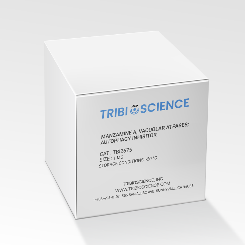 Manzamine A, Vacuolar ATPases; Autophagy inhibitor TBI2675 - Biochemical Inhibitors - TriBioScience