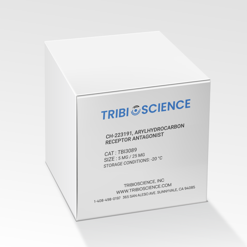 CH-223191, Arylhydrocarbon receptor antagonist TBI3089 - Biochemical Inhibitors - TriBioScience