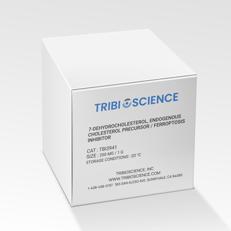 7-Dehydrocholesterol, Endogenous cholesterol precursor / Ferroptosis inhibitor TBI3941 - Biochemical Inhibitors