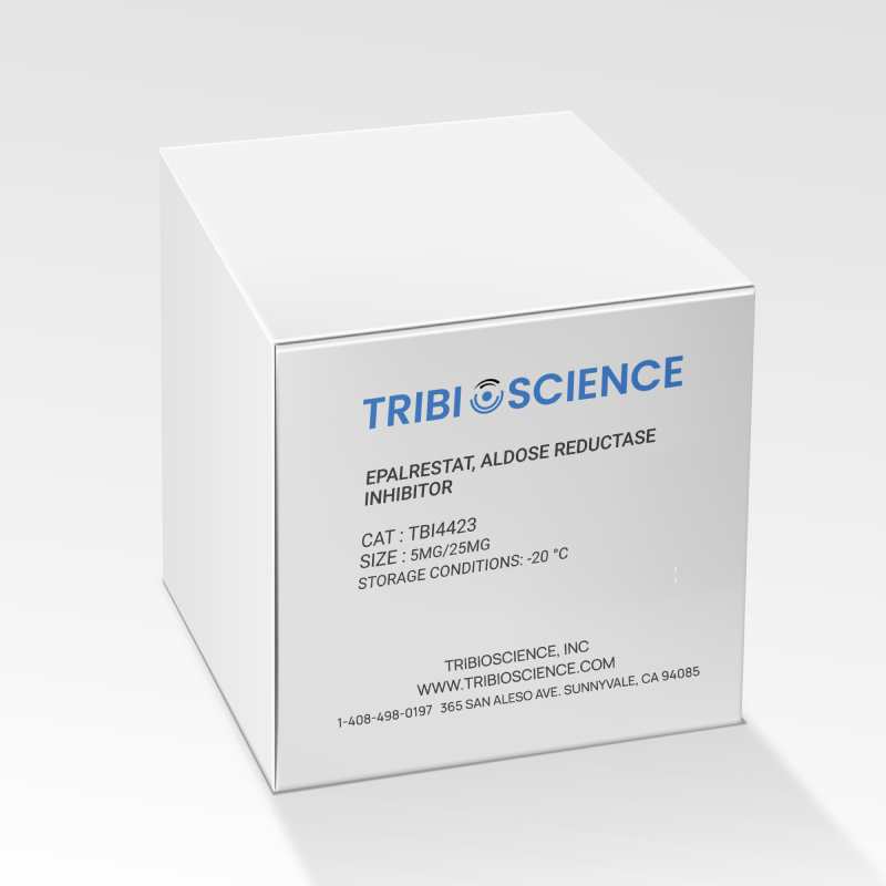 Epalrestat, Aldose reductase inhibitor TBI4423 - Biochemical Inhibitors - TriBioScience