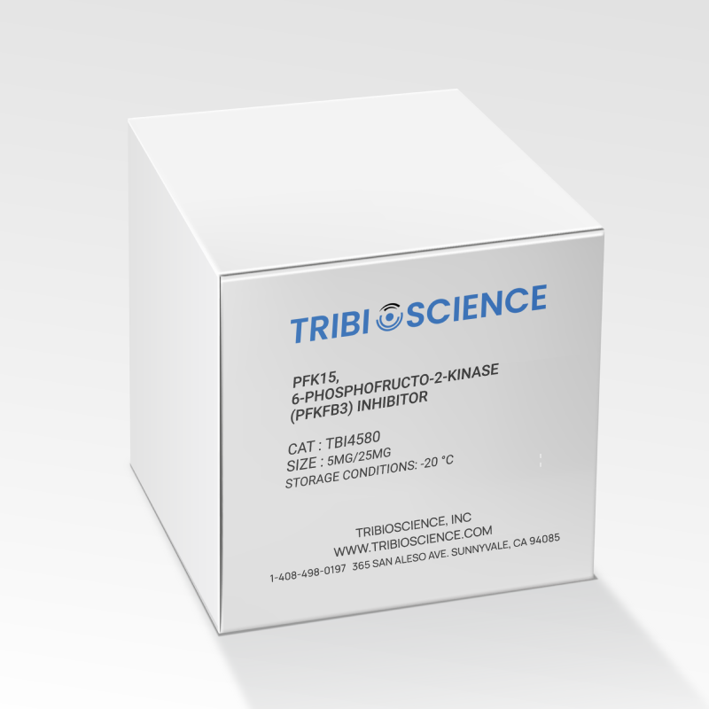 PFK15, 6-Phosphofructo-2-kinase (PFKFB3) inhibitor TBI4580 - Biochemical Inhibitors - TriBioScience