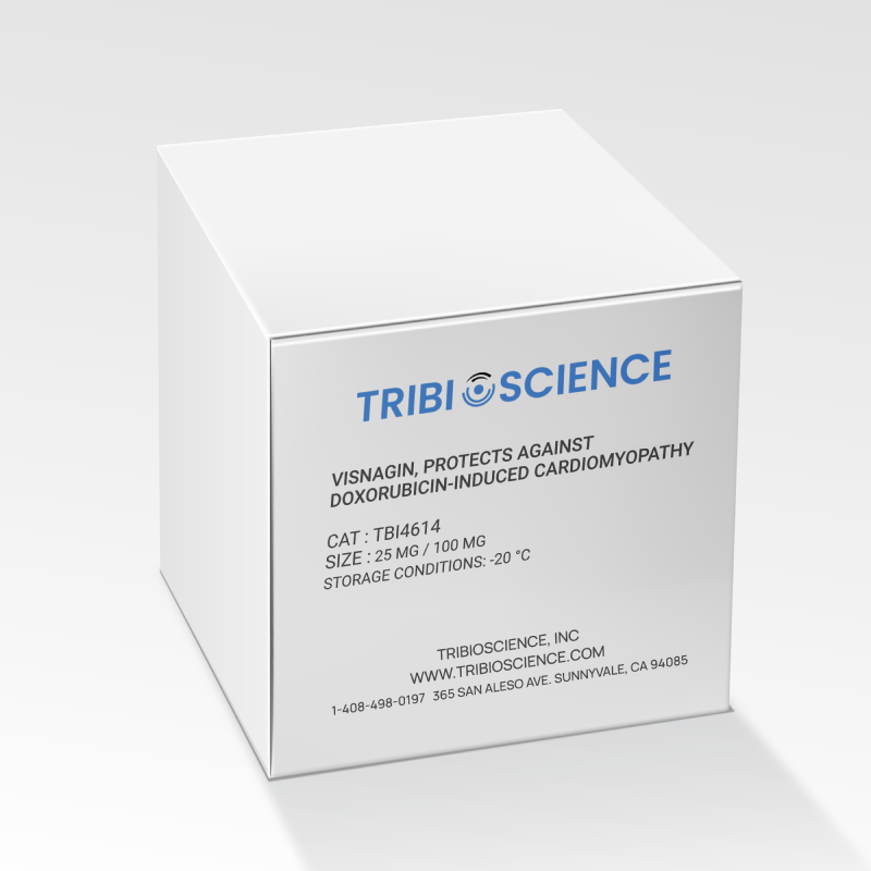 Visnagin, Protects against doxorubicin-induced cardiomyopathy TBI4614 - Biochemical Inhibitors - TriBioScience