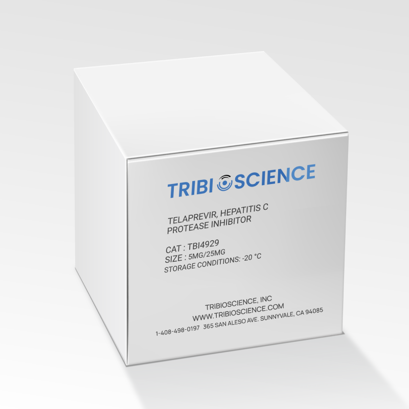 Telaprevir, Hepatitis C protease inhibitor TBI4929 - Biochemical Inhibitors - TriBioScience