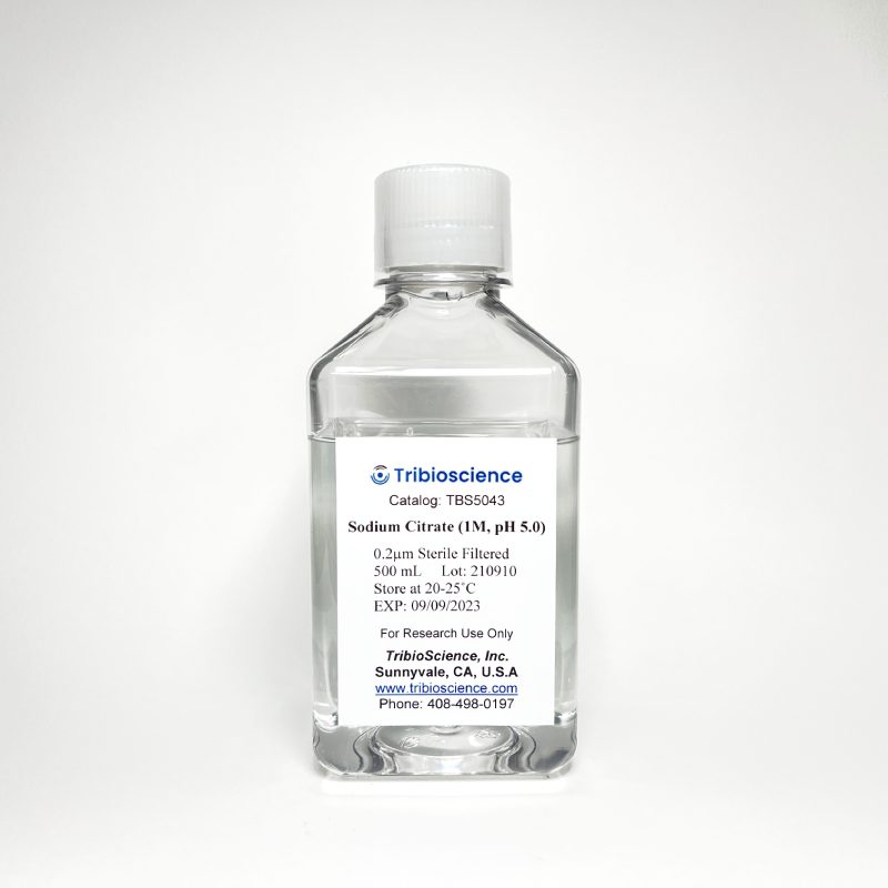 Sodium Citrate Solution (1M) TBS5043 - Common Reagents - TriBioScience