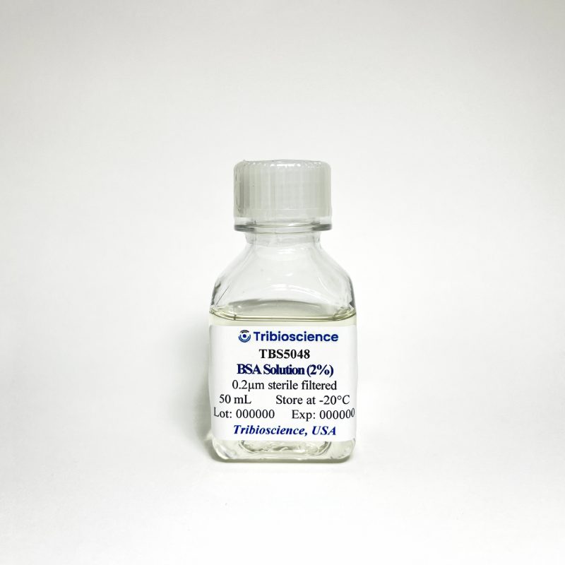 Tribo™ Bovine Serum Albumin 2% Solution TBS5048-50 - Common Reagents - TriBioScience