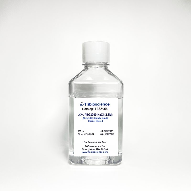 20% PEG-Sodium Chloride (2.5M) Solution, Sterile TBS5056-100 - Common Reagents - TriBioScience