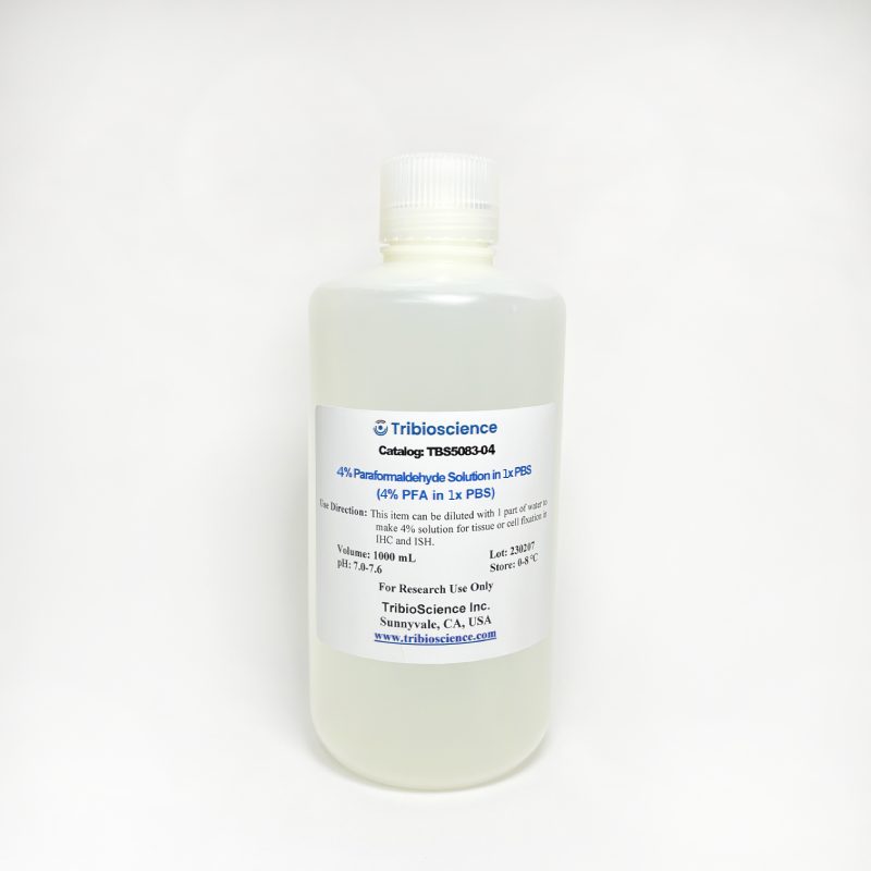 Paraformaldehyde Solution (4% in 1xPBS or 8% in 2xPBS) TBS5083-04 - Common Reagents - TriBioScience