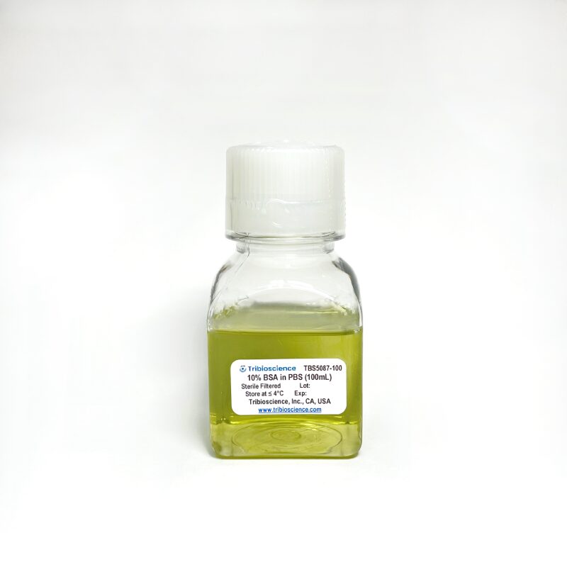 10% BSA Blocking PBS Solution, Sterile TBS5087-100ML - Common Reagents - TriBioScience