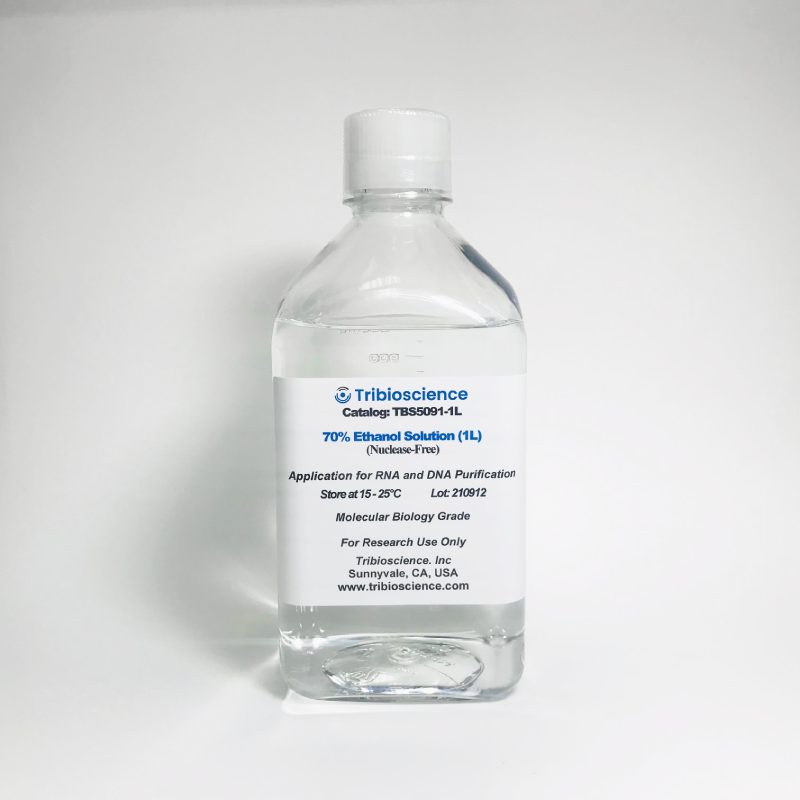 70% Ethanol Solution (Nuclease Free) TBS5091-1L - Common Reagents - TriBioScience