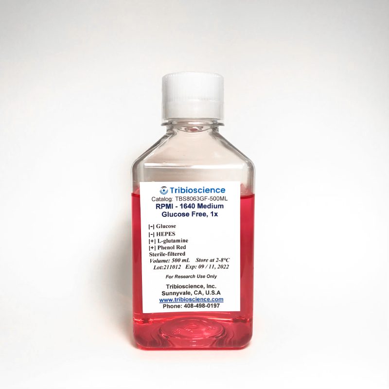 Tribo™ RPMI-1640 Medium, Glucose Free TBS8063GF-500ML - Life Science - TriBioScience
