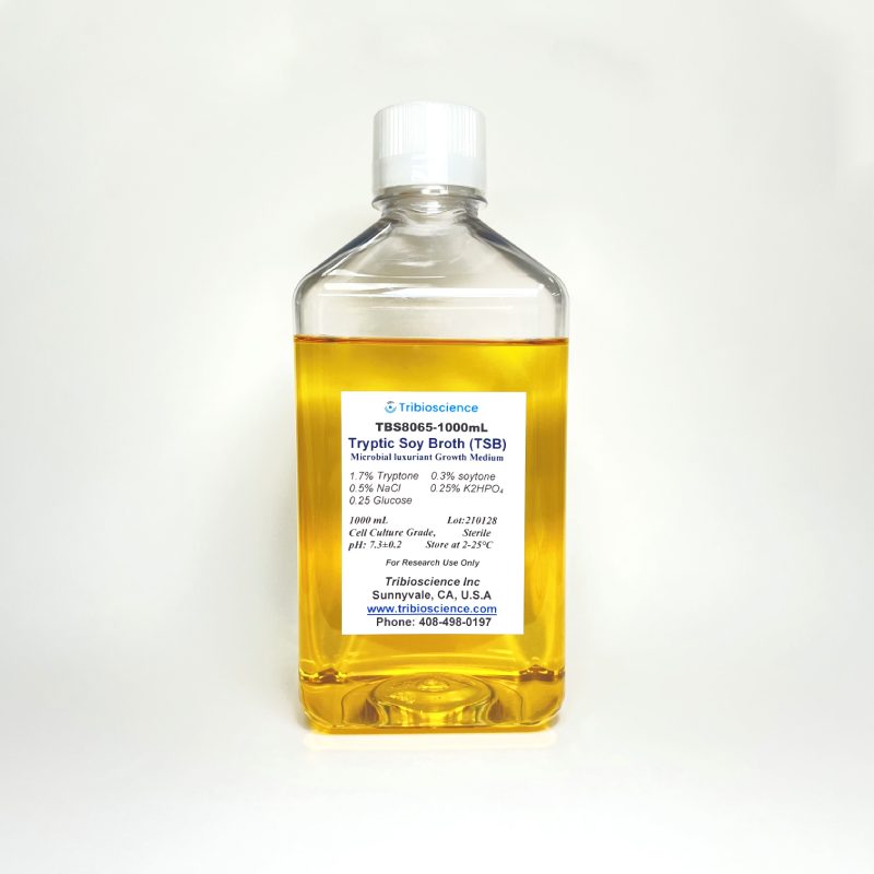 Tryptic Soy Broth (TSB) Medium TBS8065-1L - Life Science - TriBioScience